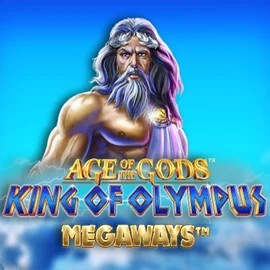 Age Of The Gods: King of Olympus Megaways logo – Slots by Origins at Lataamo Casino