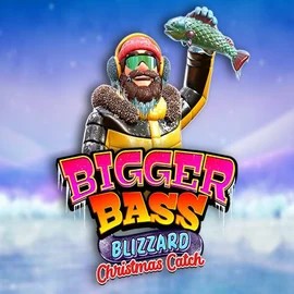 Bigger Bass Blizzard Christmas Catch slot visual from Pragmatic Play available on lataamo-kasino.fi