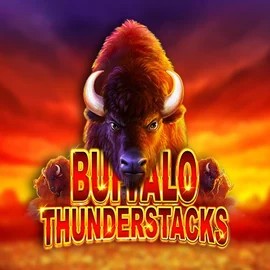 Buffalo Thunderstacks logo by Amatic Industries Lataamo Casino